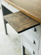 Load image into Gallery viewer, Charming Vintage Farmhouse Desk