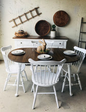 Load image into Gallery viewer, Perfect Vintage Farmhouse Table &amp; Chairs