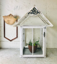 Load image into Gallery viewer, Salvaged Old Window Greenhouse w/Door