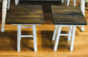 Adorable Mini Farmhouse Toddler Table w/Bench & Stools