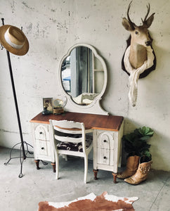 Beautiful Antique Vanity & Chair