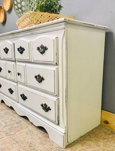 Pretty Farmhouse Dresser or Buffet/Coffee Bar