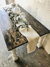 Load image into Gallery viewer, Large Chunky Farmhouse Table