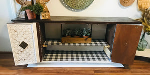 Amazing Vintage Repurposed Stereo Cabinet (TV Stand)