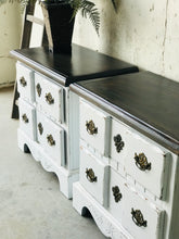 Load image into Gallery viewer, Chunky Vintage Farmhouse Nightstand Set