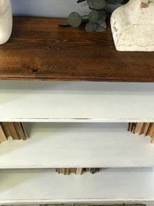 Cute Vintage Solid Wood Bookcase