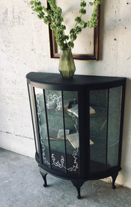 Moody Art Deco Curio Cabinet