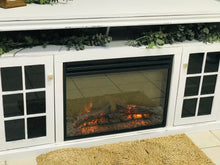 Load image into Gallery viewer, Beautiful Modern Farmhouse Fireplace Console