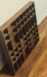 Wood Cubby Display