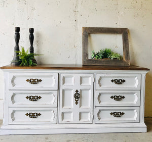 Gorgeous Large Farmhouse Buffet or TV Stand