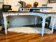 Load image into Gallery viewer, Gorgeous Farmhouse L-Shaped Desk &amp; Chair