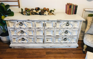 Beautiful Ornate Solid Dresser