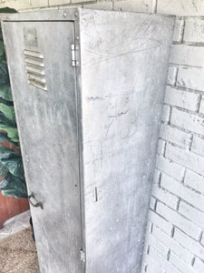 Awesome Vintage Light Metal Locker