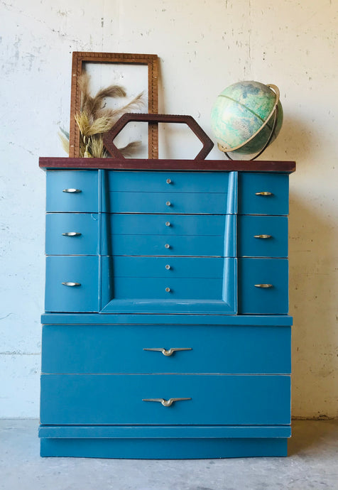 Awesome Revamped MCM Chest of Drawers