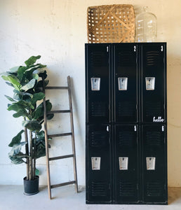 Amazing Black Industrial Lockers