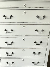 Load image into Gallery viewer, Pretty Modern Farmhouse Chest of Drawers (single or pair)