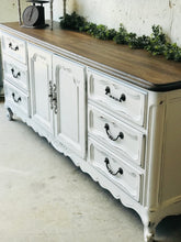Load image into Gallery viewer, Stunning Vintage Farmhouse Buffet or TV Stand