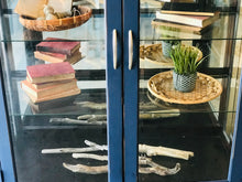 Load image into Gallery viewer, Stunning Modern Navy Display Cabinet