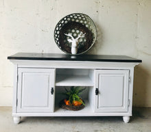Load image into Gallery viewer, Rustic Farmhouse Chunky TV Stand