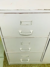 Load image into Gallery viewer, Vintage Industrial Metal File Cabinet &amp; Safe