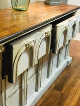 Load image into Gallery viewer, Classy Large Vintage Buffet or TV Stand
