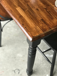 Modern Farmhouse Complete Table & Chairs Set (5pc)