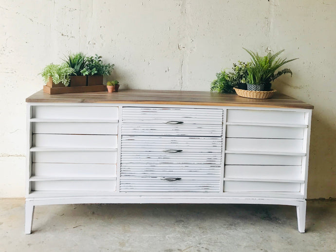 Amazing MCM Neutral Dresser or Buffet