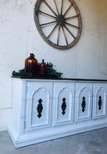 Load image into Gallery viewer, Stunning Vintage Farmhouse Credenza, Buffet, or TV Stand
