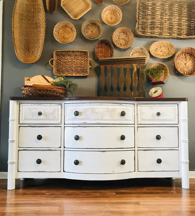 Classy Bow-front Buffet or TV Stand