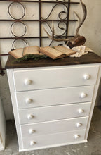 Load image into Gallery viewer, Vintage Farmhouse Long or Tall Dresser