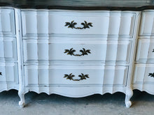 Load image into Gallery viewer, Gorgeous Large Vintage Farmhouse Buffet, TV Stand, or Dresser