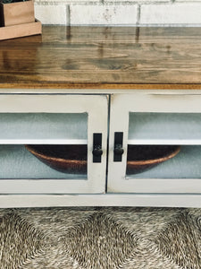 Perfect Farmhouse Cabinet TV Stand