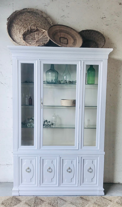 Beautiful Large Vintage China Cabinet