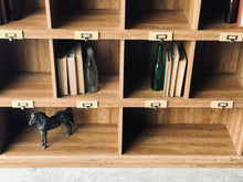 Load image into Gallery viewer, Pretty Farmhouse Cubby Shelf