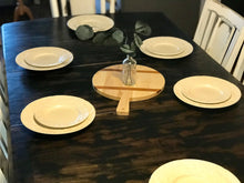 Load image into Gallery viewer, Perfect Large Farmhouse Table with 6 Chairs &amp; Leaf