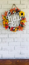 Load image into Gallery viewer, Pretty Handmade Fall Wreath