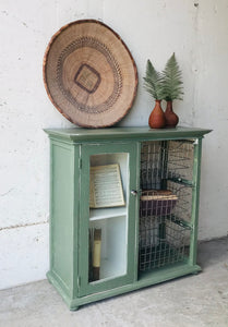 Chippy Modern Farmhouse Storage Cabinet