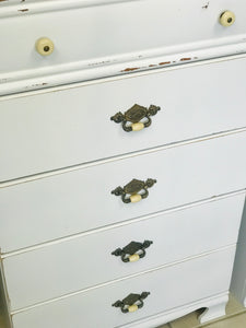 ONE LEFT 🖤Cute Twin Farmhouse Chests of Drawers