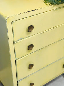 Vintage Industrial Metal Chest of Drawers