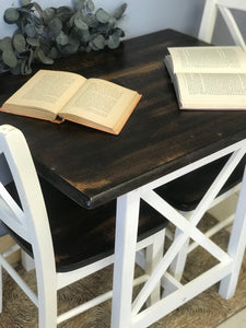 Perfect Farmhouse Nook Table or Double Desk w/Chairs