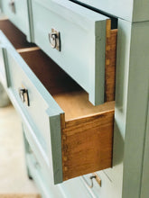 Load image into Gallery viewer, Sleek Blue Bassett Chest of Drawers