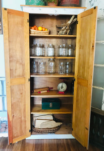 Perfect Country Pantry Storage Cabinet