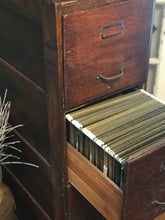 Load image into Gallery viewer, Amazing Solid Oak “Weis” File Cabinet