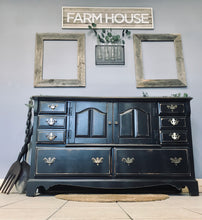 Load image into Gallery viewer, Stunning Primitive Vintage Buffet or TV Stand