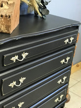 Load image into Gallery viewer, Vintage Frenchie Chest of Drawers