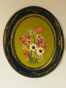 Vintage Embroidered Frame