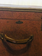 Load image into Gallery viewer, Vintage Leather Suitcase