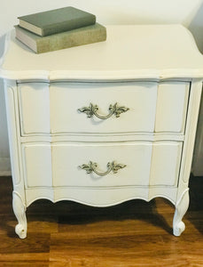 Shabby Chic French Provincial Dresser & Nightstands Set