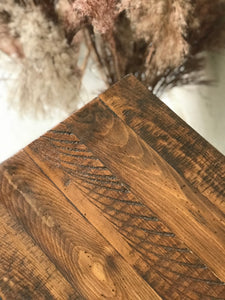 Modern Farmhouse Bar Stool Set (2)