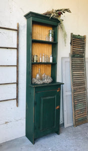 Cute Petite Primitive Storage Hutch